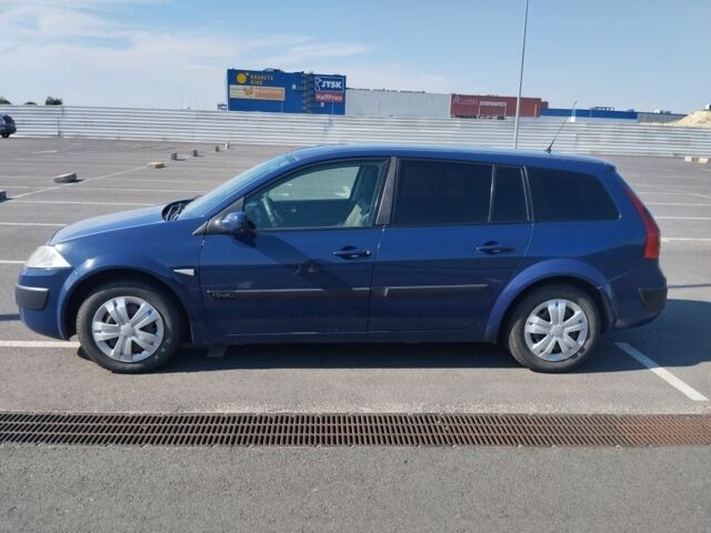 Синий Рено Меган, объемом двигателя 1.9 л и пробегом 280 тыс. км за 3900 $, фото 1 на Automoto.ua