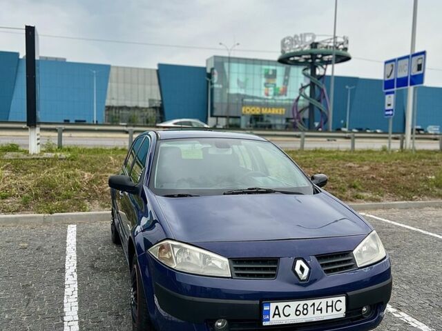Синий Рено Меган, объемом двигателя 1.5 л и пробегом 334 тыс. км за 3100 $, фото 1 на Automoto.ua