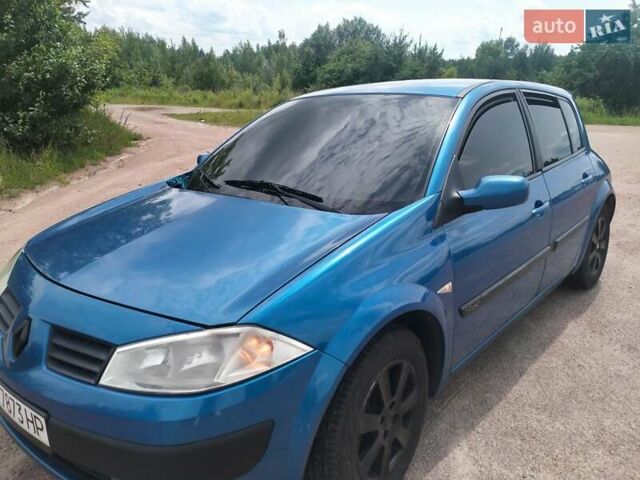 Синий Рено Меган, объемом двигателя 1.9 л и пробегом 300 тыс. км за 4000 $, фото 1 на Automoto.ua