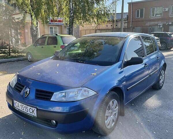 Синий Рено Меган, объемом двигателя 1.4 л и пробегом 185 тыс. км за 3800 $, фото 4 на Automoto.ua