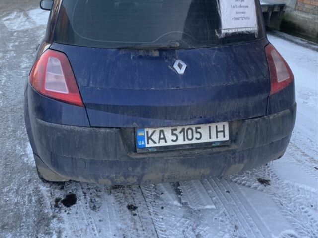 Синий Рено Меган, объемом двигателя 1.6 л и пробегом 260 тыс. км за 4000 $, фото 1 на Automoto.ua