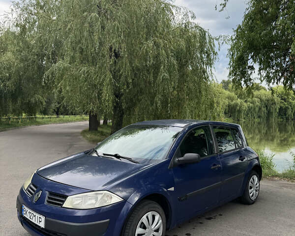 Рено Меган 2005 в Ровно на Automoto.ua Синий Рено Меган, объемом двигателя 1.5 л и пробегом 290 тыс. км за 2700 $, фото 2 на Automoto.ua