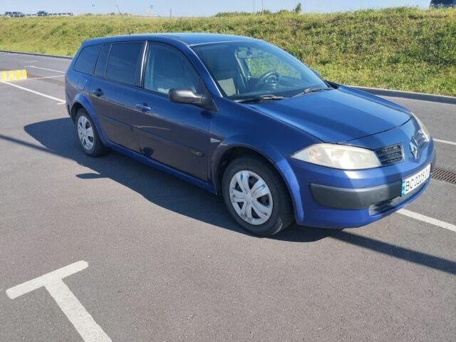 Синий Рено Меган, объемом двигателя 1.9 л и пробегом 280 тыс. км за 3900 $, фото 4 на Automoto.ua