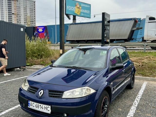 Синий Рено Меган, объемом двигателя 1.5 л и пробегом 334 тыс. км за 3100 $, фото 4 на Automoto.ua