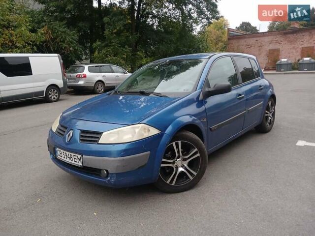 Синий Рено Меган, объемом двигателя 1.6 л и пробегом 260 тыс. км за 3850 $, фото 9 на Automoto.ua