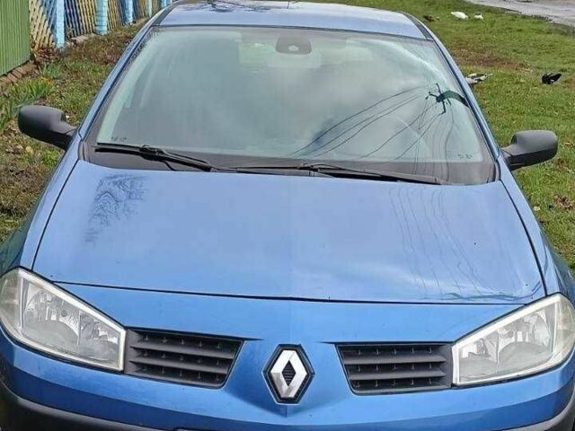 Синий Рено Меган, объемом двигателя 1.6 л и пробегом 187 тыс. км за 4400 $, фото 21 на Automoto.ua
