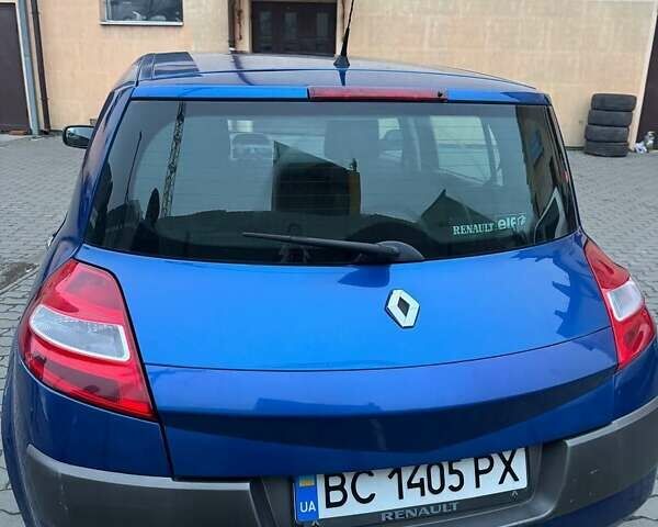 Синий Рено Меган, объемом двигателя 1.4 л и пробегом 224 тыс. км за 3500 $, фото 3 на Automoto.ua