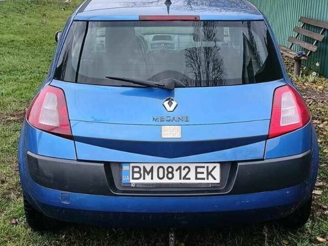 Синий Рено Меган, объемом двигателя 1.6 л и пробегом 187 тыс. км за 4000 $, фото 10 на Automoto.ua