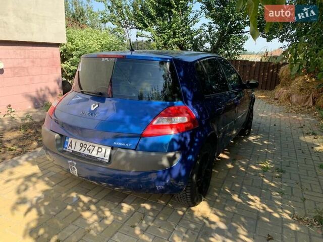 Синий Рено Меган, объемом двигателя 1.6 л и пробегом 203 тыс. км за 4200 $, фото 5 на Automoto.ua