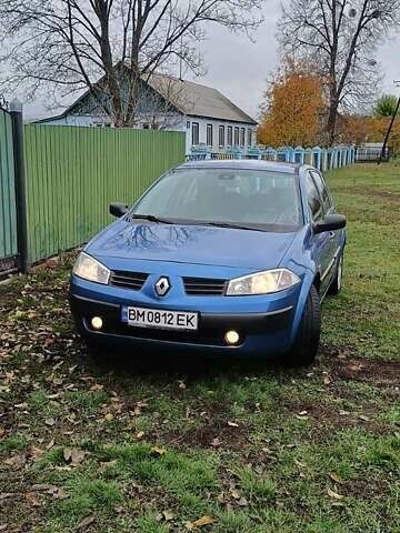 Синий Рено Меган, объемом двигателя 1.6 л и пробегом 186 тыс. км за 4600 $, фото 11 на Automoto.ua