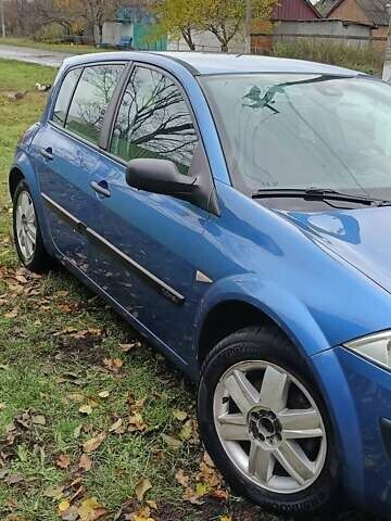 Синий Рено Меган, объемом двигателя 1.6 л и пробегом 186 тыс. км за 4600 $, фото 15 на Automoto.ua