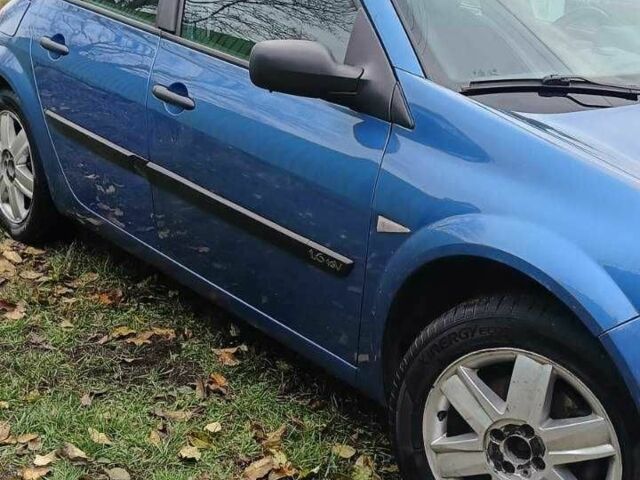 Синий Рено Меган, объемом двигателя 1.6 л и пробегом 187 тыс. км за 4400 $, фото 20 на Automoto.ua