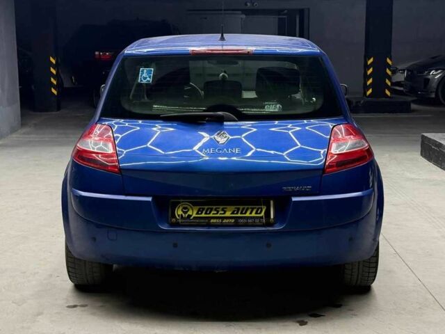 Синий Рено Меган, объемом двигателя 1.6 л и пробегом 233 тыс. км за 5300 $, фото 4 на Automoto.ua