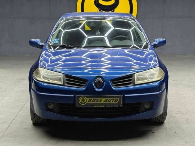 Синий Рено Меган, объемом двигателя 1.6 л и пробегом 233 тыс. км за 5300 $, фото 1 на Automoto.ua