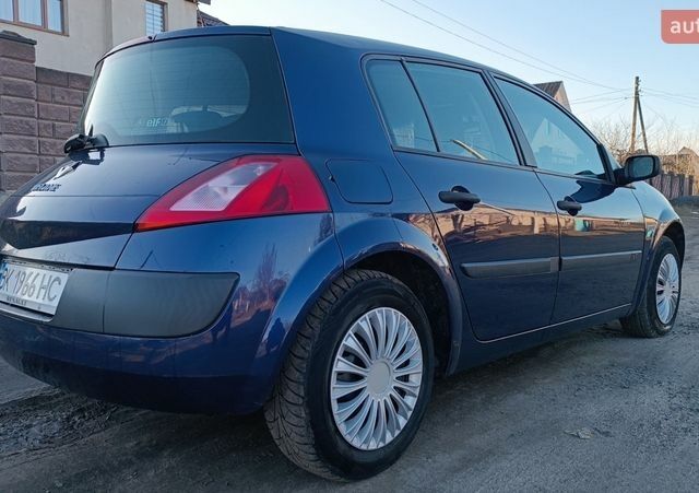 Синий Рено Меган, объемом двигателя 1.5 л и пробегом 367 тыс. км за 3350 $, фото 6 на Automoto.ua