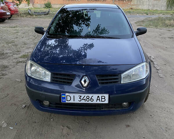Синий Рено Меган, объемом двигателя 1.46 л и пробегом 250 тыс. км за 3300 $, фото 1 на Automoto.ua