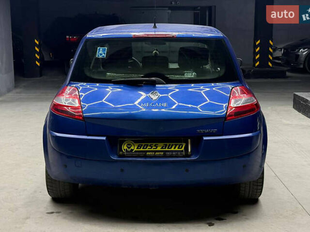 Синий Рено Меган, объемом двигателя 1.6 л и пробегом 233 тыс. км за 5300 $, фото 4 на Automoto.ua