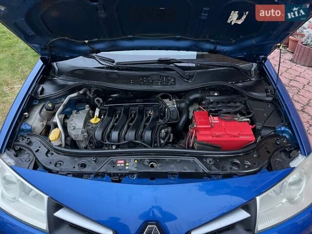 Синій Рено Меган, об'ємом двигуна 1.6 л та пробігом 190 тис. км за 5300 $, фото 18 на Automoto.ua