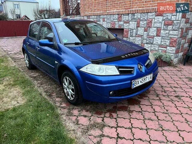 Синій Рено Меган, об'ємом двигуна 1.6 л та пробігом 190 тис. км за 5300 $, фото 1 на Automoto.ua