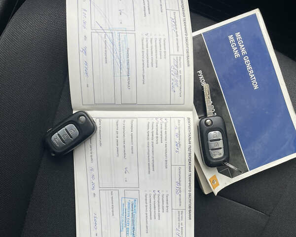 Синий Рено Меган, объемом двигателя 1.6 л и пробегом 196 тыс. км за 7300 $, фото 35 на Automoto.ua