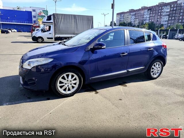 Синий Рено Меган, объемом двигателя 1.5 л и пробегом 230 тыс. км за 5800 $, фото 1 на Automoto.ua