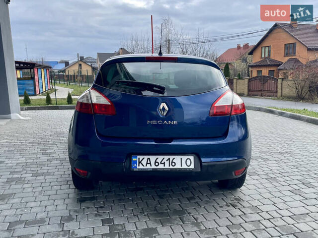 Синий Рено Меган, объемом двигателя 1.6 л и пробегом 196 тыс. км за 7300 $, фото 9 на Automoto.ua