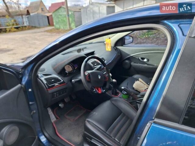 Синий Рено Меган, объемом двигателя 1.6 л и пробегом 248 тыс. км за 6500 $, фото 5 на Automoto.ua