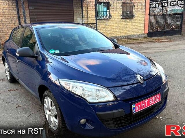 Синий Рено Меган, объемом двигателя 1.6 л и пробегом 197 тыс. км за 5900 $, фото 1 на Automoto.ua