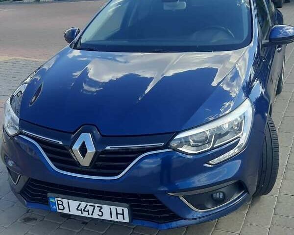 Синий Рено Меган, объемом двигателя 1.46 л и пробегом 245 тыс. км за 11500 $, фото 1 на Automoto.ua