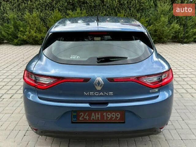 Синий Рено Меган, объемом двигателя 1.5 л и пробегом 140 тыс. км за 8500 $, фото 2 на Automoto.ua