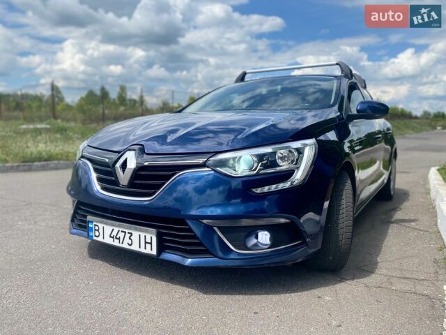 Синий Рено Меган, объемом двигателя 1.46 л и пробегом 258 тыс. км за 9900 $, фото 3 на Automoto.ua