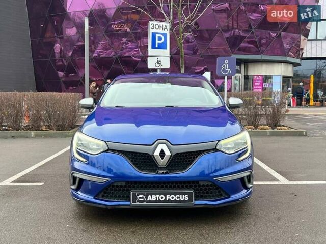 Синий Рено Меган, объемом двигателя 1.62 л и пробегом 135 тыс. км за 17990 $, фото 1 на Automoto.ua