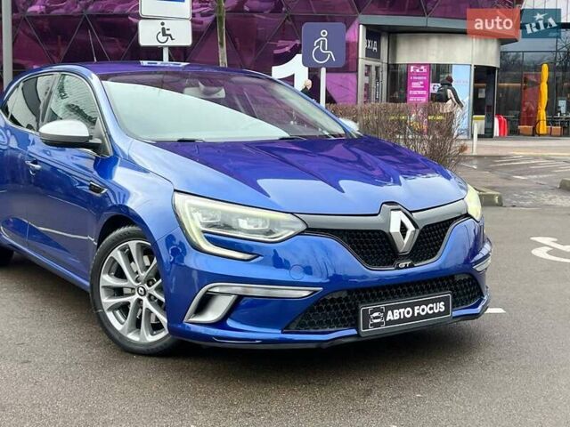 Синий Рено Меган, объемом двигателя 1.62 л и пробегом 135 тыс. км за 17990 $, фото 3 на Automoto.ua