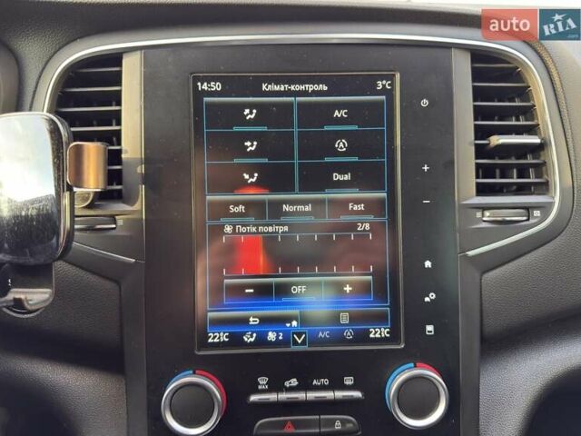 Синий Рено Меган, объемом двигателя 1.5 л и пробегом 278 тыс. км за 11900 $, фото 23 на Automoto.ua