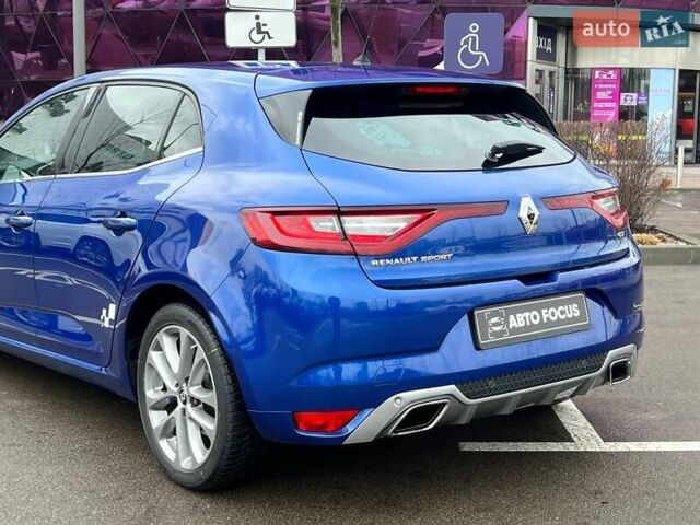Синий Рено Меган, объемом двигателя 1.62 л и пробегом 135 тыс. км за 17990 $, фото 5 на Automoto.ua