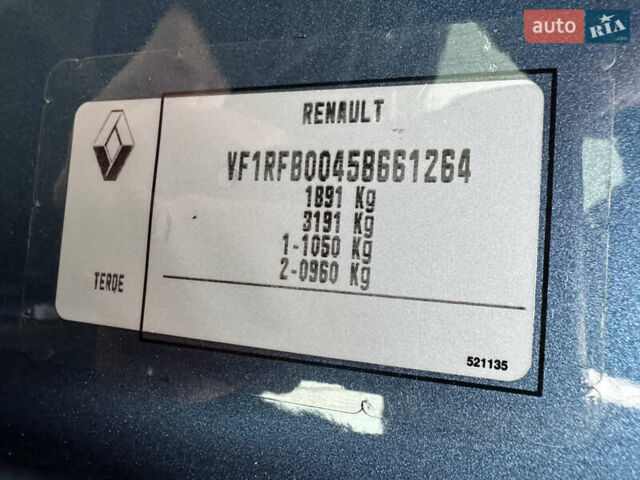 Синій Рено Меган, об'ємом двигуна 1.46 л та пробігом 80 тис. км за 14400 $, фото 20 на Automoto.ua