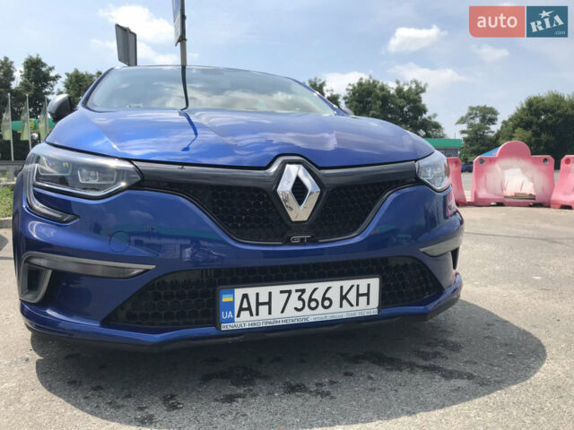 Синий Рено Меган, объемом двигателя 1.6 л и пробегом 60 тыс. км за 20000 $, фото 3 на Automoto.ua
