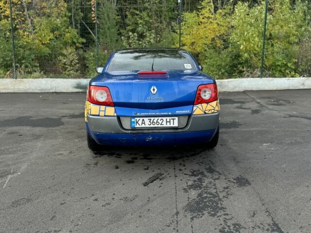 Синий Рено Меган, объемом двигателя 2 л и пробегом 189 тыс. км за 3700 $, фото 3 на Automoto.ua