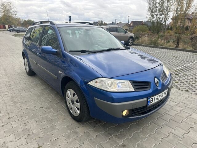 Синій Рено Меган, об'ємом двигуна 1.6 л та пробігом 195 тис. км за 5500 $, фото 3 на Automoto.ua