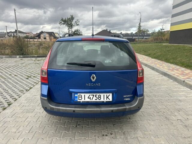 Синій Рено Меган, об'ємом двигуна 1.6 л та пробігом 195 тис. км за 5500 $, фото 6 на Automoto.ua