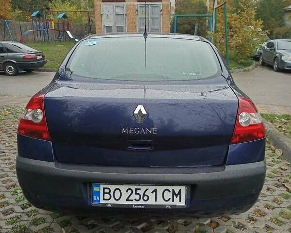 Синий Рено Меган, объемом двигателя 1.4 л и пробегом 173 тыс. км за 3850 $, фото 2 на Automoto.ua