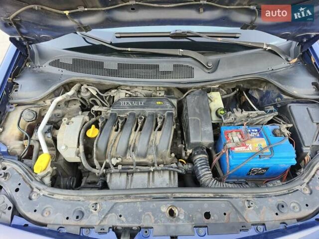 Синий Рено Меган, объемом двигателя 1.4 л и пробегом 372 тыс. км за 3300 $, фото 20 на Automoto.ua