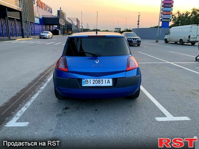 Синій Рено Меган, об'ємом двигуна 1.5 л та пробігом 350 тис. км за 3700 $, фото 5 на Automoto.ua