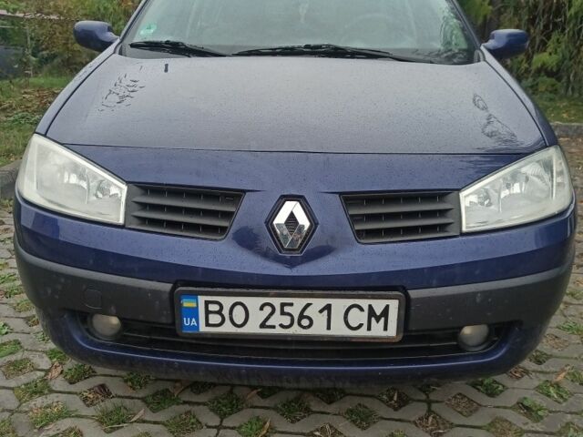 Синий Рено Меган, объемом двигателя 1.4 л и пробегом 173 тыс. км за 3550 $, фото 1 на Automoto.ua