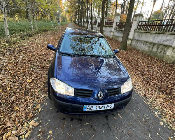 Синий Рено Меган, объемом двигателя 1.6 л и пробегом 243 тыс. км за 2800 $, фото 7 на Automoto.ua