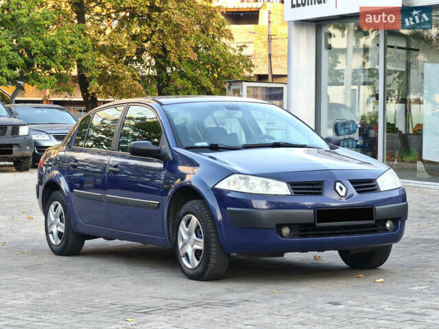 Синий Рено Меган, объемом двигателя 1.4 л и пробегом 372 тыс. км за 3300 $, фото 4 на Automoto.ua