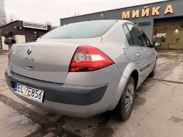 Синий Рено Меган, объемом двигателя 1.6 л и пробегом 159 тыс. км за 1950 $, фото 6 на Automoto.ua