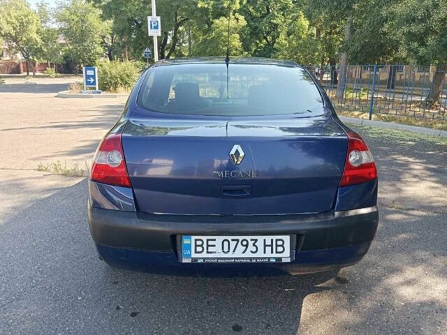 Синий Рено Меган, объемом двигателя 1.4 л и пробегом 250 тыс. км за 3400 $, фото 3 на Automoto.ua
