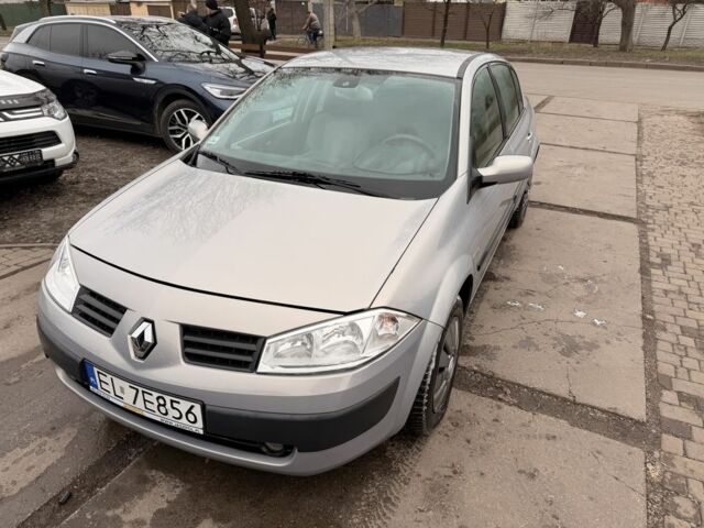 Синий Рено Меган, объемом двигателя 1.6 л и пробегом 159 тыс. км за 1950 $, фото 1 на Automoto.ua