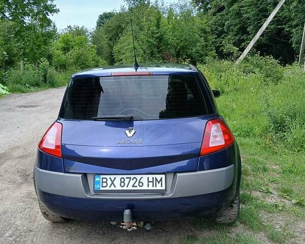 Синий Рено Меган, объемом двигателя 0 л и пробегом 243 тыс. км за 4300 $, фото 3 на Automoto.ua